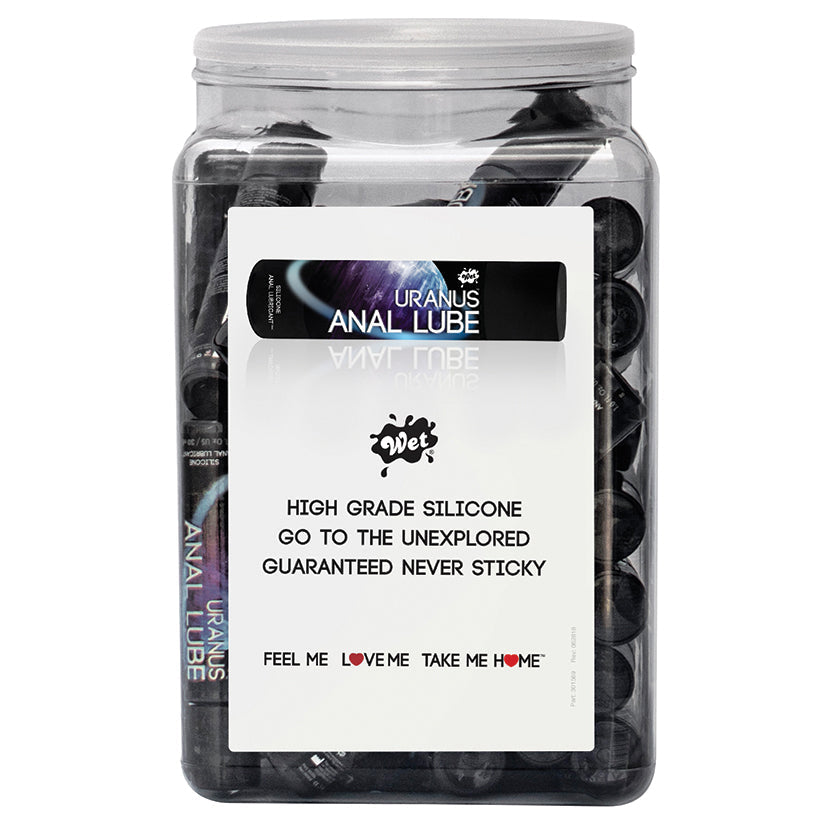 Wet Uranus Silicone Based - 36 Piece Bowl - 1 Fl. Oz./ 30ml Bottles - UABDSM