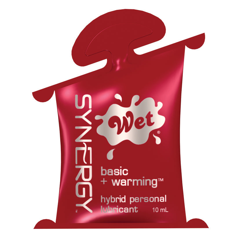 WET Synergy + Warming 10ml Pillow - UABDSM