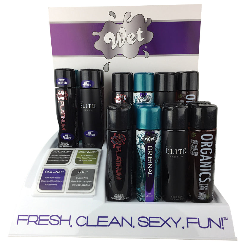 Wet Must Haves Counter Top Display - UABDSM