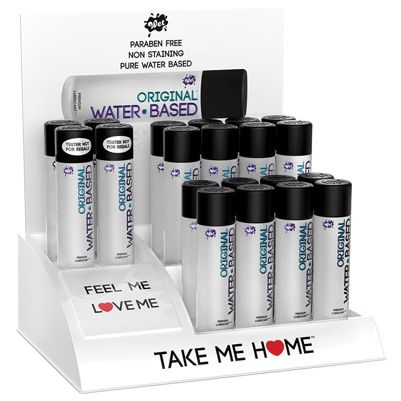 Wet Original Counter Top Display with Free Testers - UABDSM