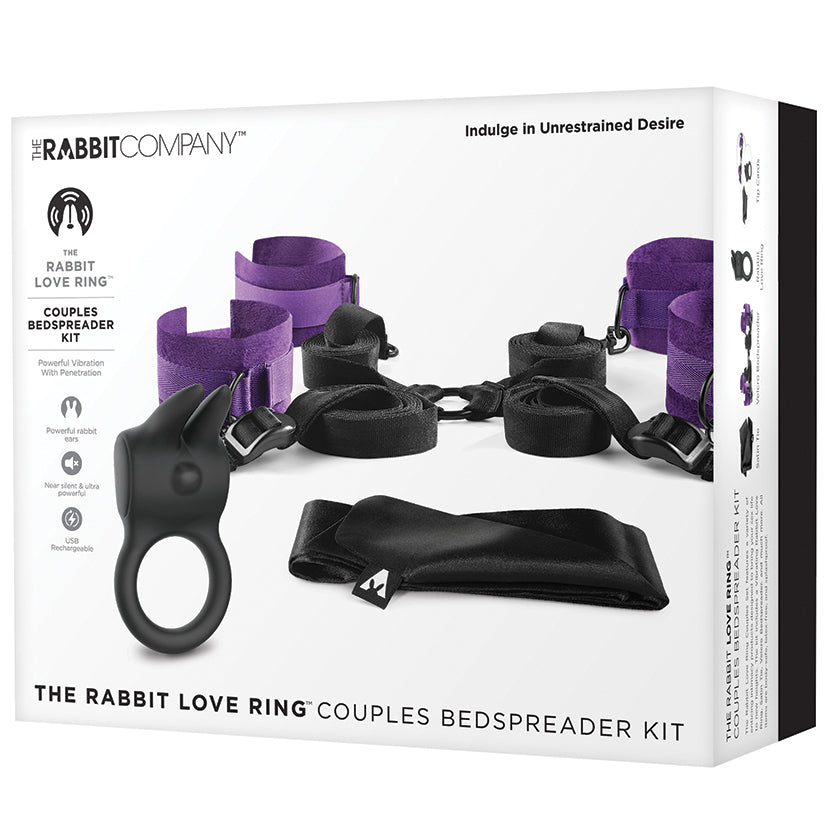 Rabbit Love Ring Couples Bedspreader Kit - UABDSM