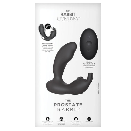The Prostate Rabbit Rechargeable-Black The Prostate Rabbit Rechargeable-Black - UABDSM