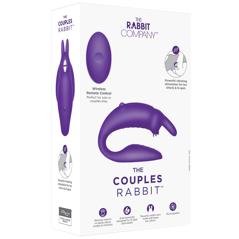 We-Vibe The Couples Rabbit-Purple - UABDSM