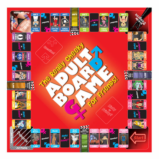 The Really Cheeky Adult Board Game For Friends - UABDSM