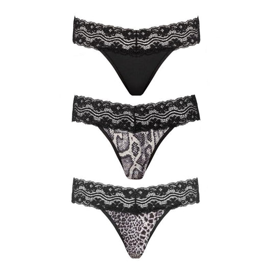 Underneath - Jane Thong Set Of 3 Underneath - Jane Thong Set Of 3 - UABDSM