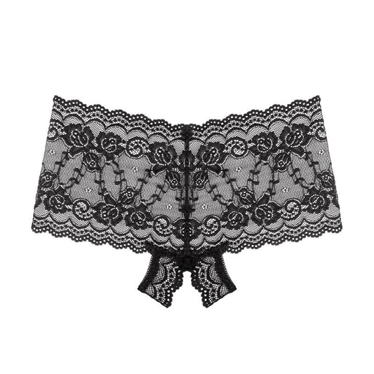 Underneath - Mila Crotchless Lace Briefs - UABDSM