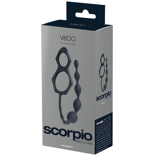 Vedo Scorpio Ring Chain-Just Black Vedo Scorpio Ring Chain-Just Black - UABDSM