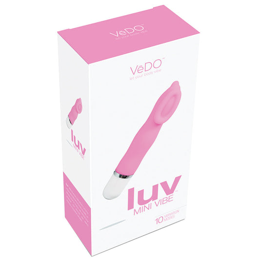 VeDO Luv Mini Vibe-Make Me Blush Pink 5 VeDO Luv Mini Vibe-Make Me Blush Pink 5 - UABDSM