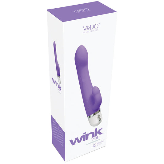 VeDO Wink Vibe-Orgasmic Orchid 8.5 VeDO Wink Vibe-Orgasmic Orchid 8.5 - UABDSM