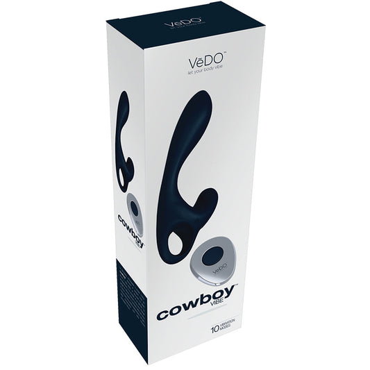VeDO Cowboy P-Vibe-Just Black 6 VeDO Cowboy P-Vibe-Just Black 6 - UABDSM