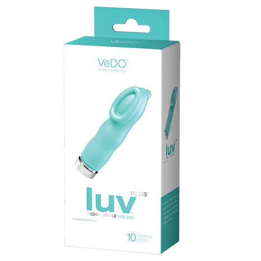 VeDO Luvplus Vibe-Tease Me Turquoise 4.5 VeDO Luvplus Vibe-Tease Me Turquoise 4.5 - UABDSM
