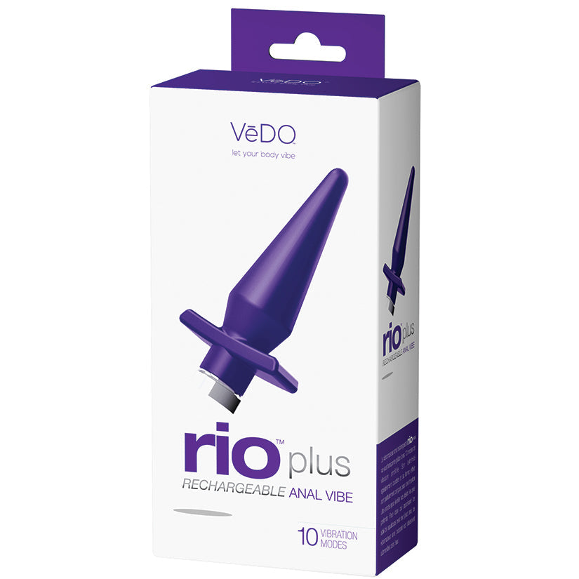 Vedo Rio Plus Anal Vibe-Indigo - UABDSM