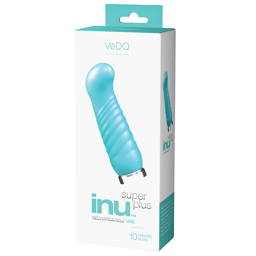 Vedo Inu Super Plus G-spot Vibe-Turquoise - UABDSM