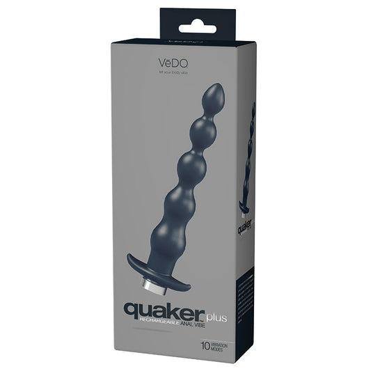 Vedo Quaker Plus Anal Vibe-Black Vedo Quaker Plus Anal Vibe-Black - UABDSM