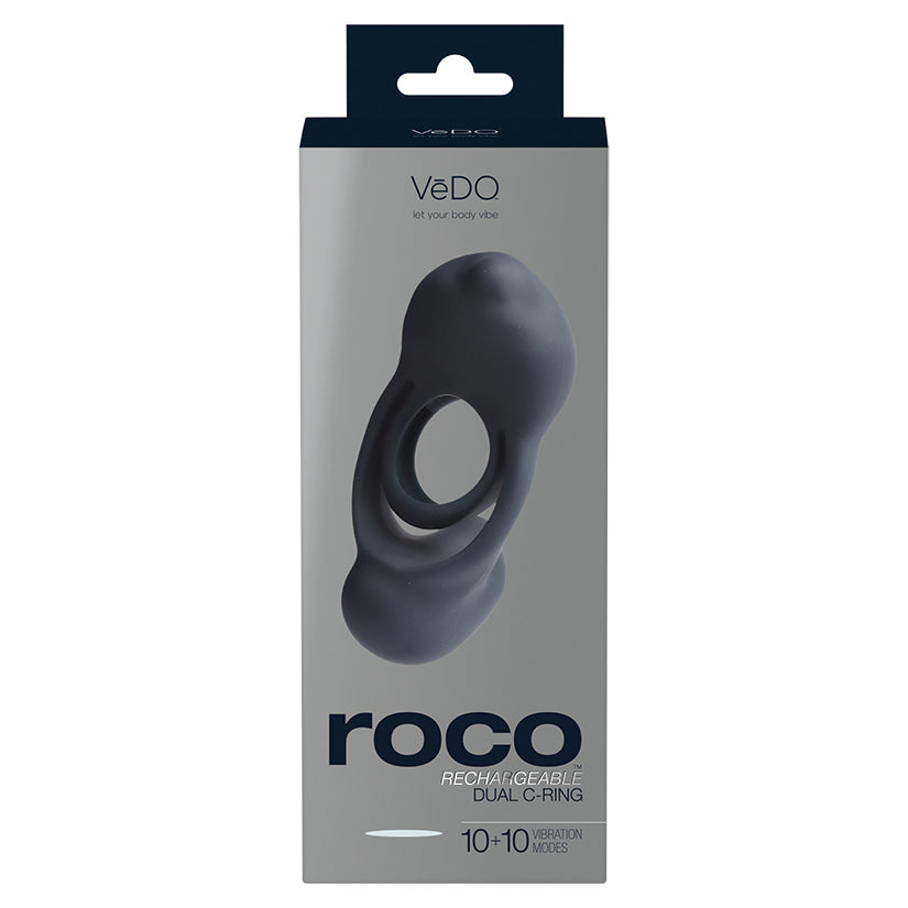Vedo Roco Dual Motor Vibrating Ring-Just Black  Adult Sex Toys, Intimate  Supplies, Sexual Wellness, Online Sex Store  UABDSM