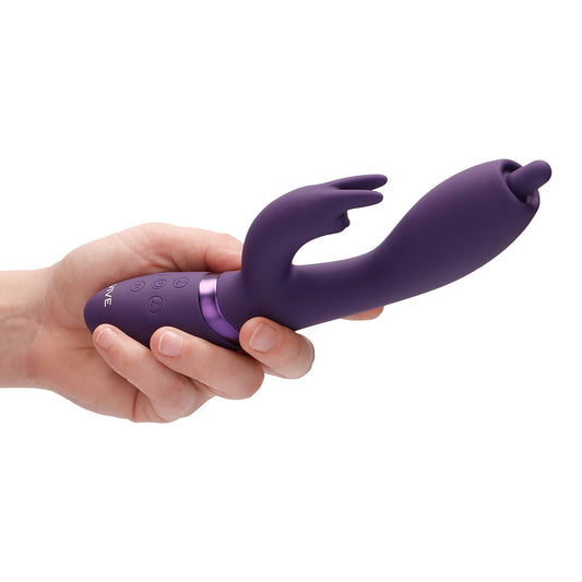 Vive Nilo Purple Pinpoint Rotating G Spot Rabbit - UABDSM