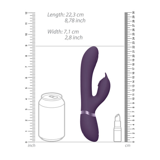 Vive Aimi Pulse Wave And Vibrate G Spot Vibrator Purple - UABDSM