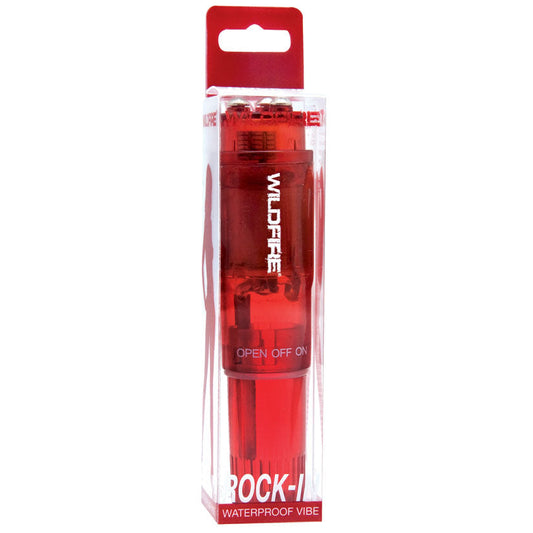 Wildfire Rock-in Waterproof Massager - Bright Red Wildfire Rock-in Waterproof Massager - Bright Red - UABDSM
