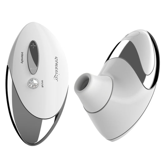 Womanizer Deluxe (W500)-White/Chrome Womanizer Deluxe (W500)-White/Chrome - UABDSM