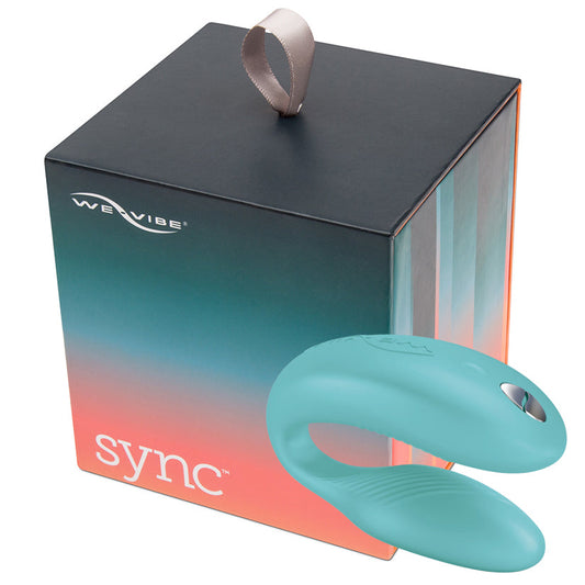 We-Vibe Sync Couples Vibrator-Aqua We-Vibe Sync Couples Vibrator-Aqua - UABDSM