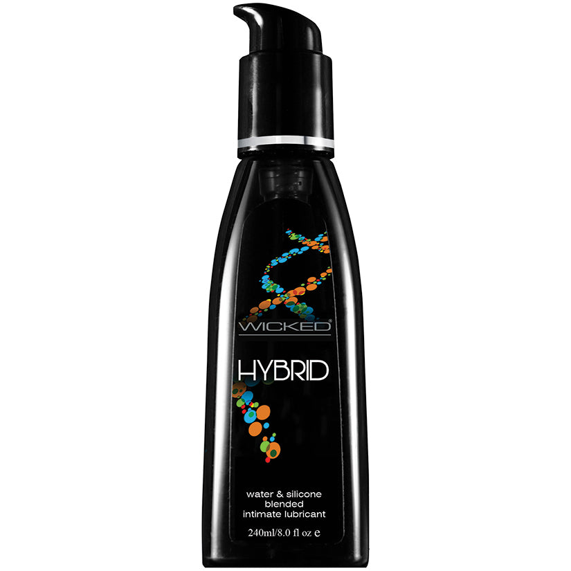 Wicked Hybrid Water & Silicone Lubricant 8.0 Oz - UABDSM
