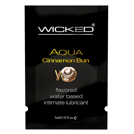 Wicked Aqua Cinnamon Bun Packette 3ml Wicked Aqua Cinnamon Bun Packette 3ml - UABDSM