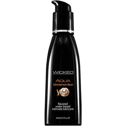 Aqua Cinnamon Bun Water-Based Lubricant - 2 Oz. Aqua Cinnamon Bun Water-Based Lubricant - 2 Oz. - UABDSM
