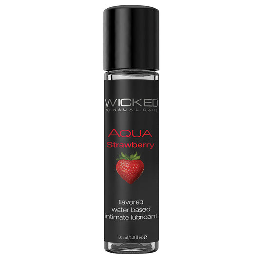Aqua Strawberry Water-Based Lubricant 1 Oz Aqua Strawberry Water-Based Lubricant 1 Oz - UABDSM