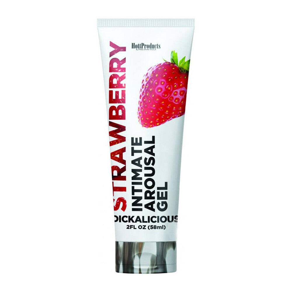 Dickalicious Flavoured Lube - 2oz Strawberry - UABDSM