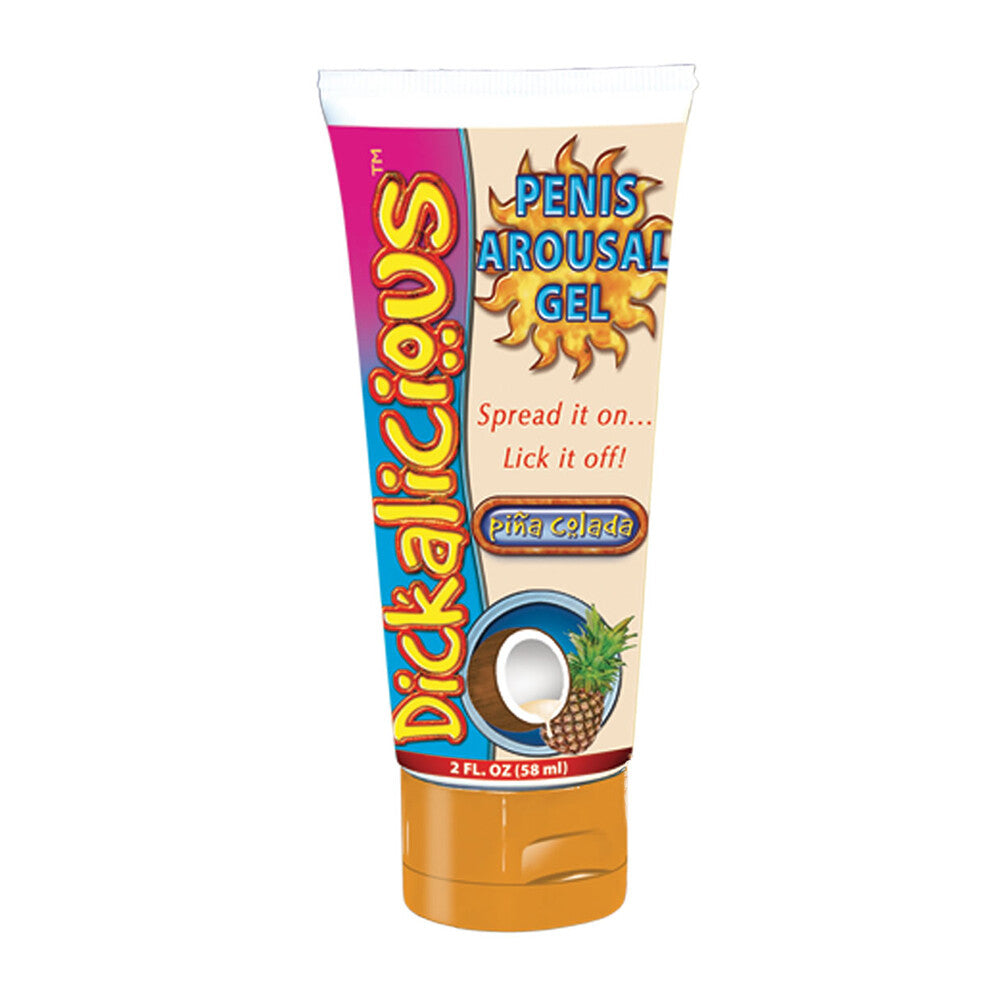 Dickalicious Flavoured Lube - 2oz Pina Colada - UABDSM