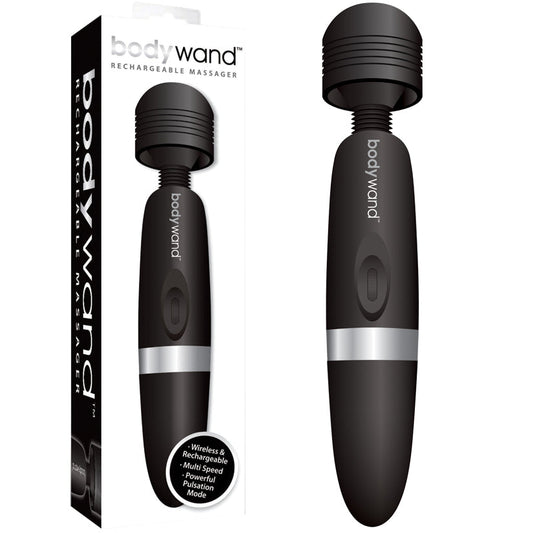 Bodywand Rechargeable Massager-Black Bodywand Rechargeable Massager-Black - UABDSM