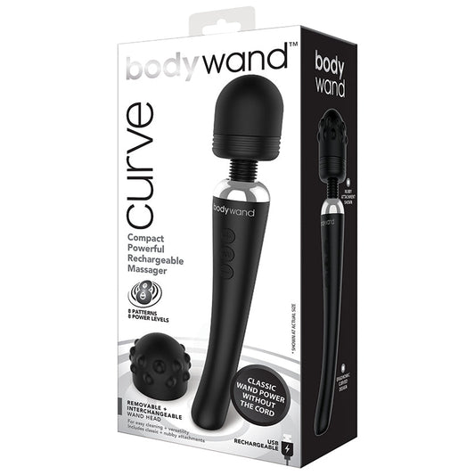 Bodywand Curve Rechargeable - Black Bodywand Curve Rechargeable - Black - UABDSM
