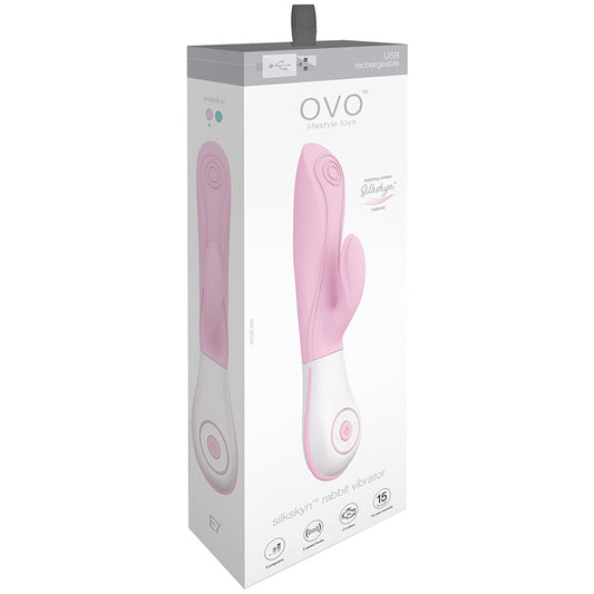 OVO E7 SilkSkyn Rabbit Vibe-Pink OVO E7 SilkSkyn Rabbit Vibe-Pink - UABDSM