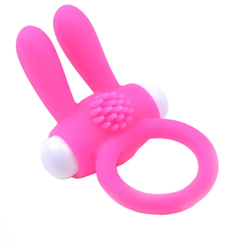 Cockring With Rabbit Ears Pink Cockring With Rabbit Ears Pink - UABDSM
