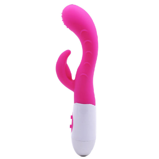 Silicone Dual Motors G-Spot Vibrator Pink Silicone Dual Motors G-Spot Vibrator Pink - UABDSM