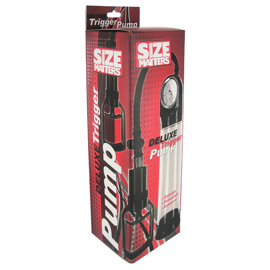 Size Matters Deluxe Trigger Penis Pump Size Matters Deluxe Trigger Penis Pump - UABDSM