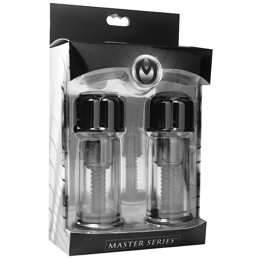 Maxxx Powerful Nipple Suckers - Black - UABDSM