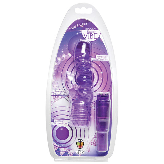 Royal Rocket Ribbed Rabbit Vive - Purple Royal Rocket Ribbed Rabbit Vive - Purple - UABDSM