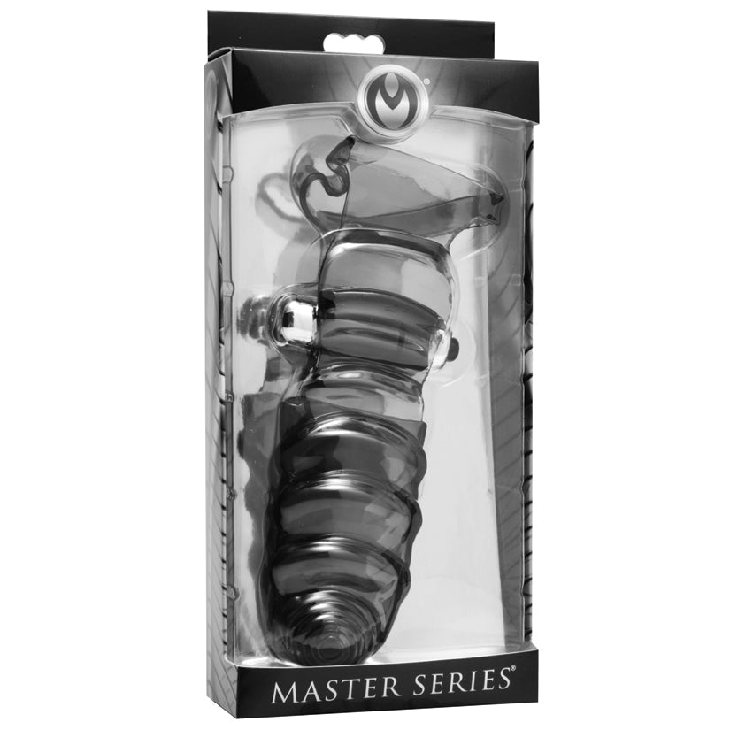 Master Series Bang Bang G-Spot Vibrating Finger Glove - UABDSM