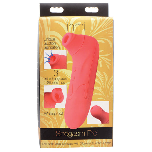 Shegasm Pro Clitoral Stimulator - Pink Shegasm Pro Clitoral Stimulator - Pink - UABDSM
