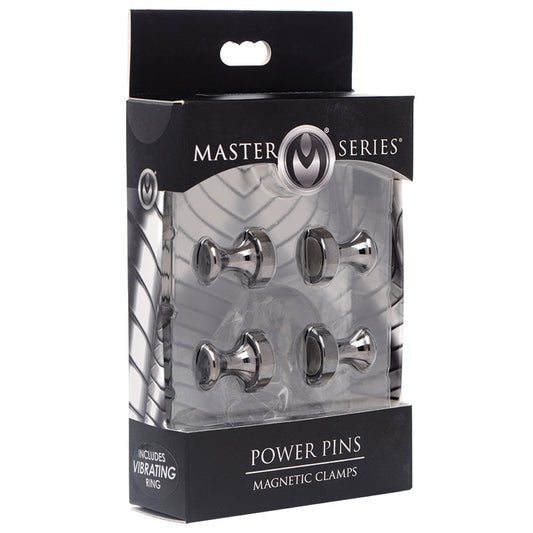 Master Series Power Pins Magnetic Nipple Clamp Set Master Series Power Pins Magnetic Nipple Clamp Set - UABDSM