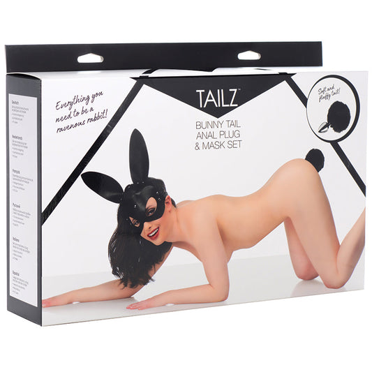 Tailz Bunny Mask with Plug Tailz Bunny Mask with Plug - UABDSM