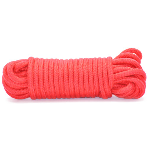 10 Meters Red Bondage Rope - UABDSM