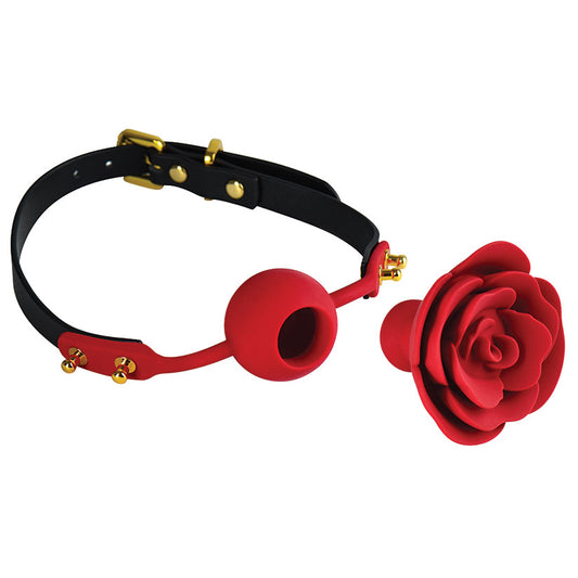 Zalo & Upko Dolll Series Rose Ball Gag Zalo & Upko Dolll Series Rose Ball Gag - UABDSM