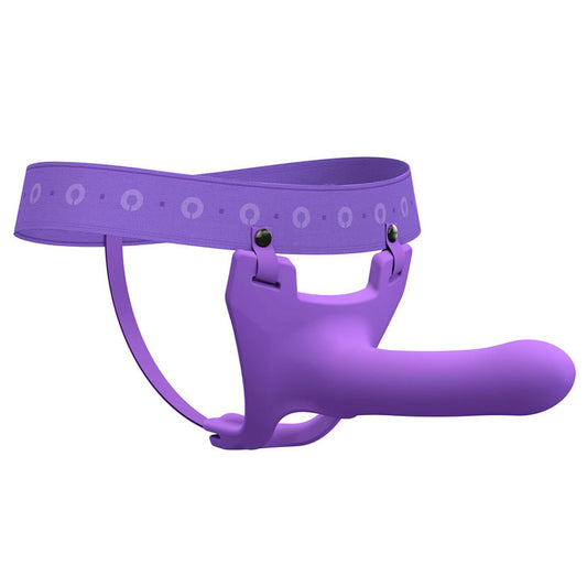 Zoro Silicone Strap on System With Waistbands Purple 5.5 Inch Zoro Silicone Strap on System With Waistbands Purple 5.5 Inch - UABDSM