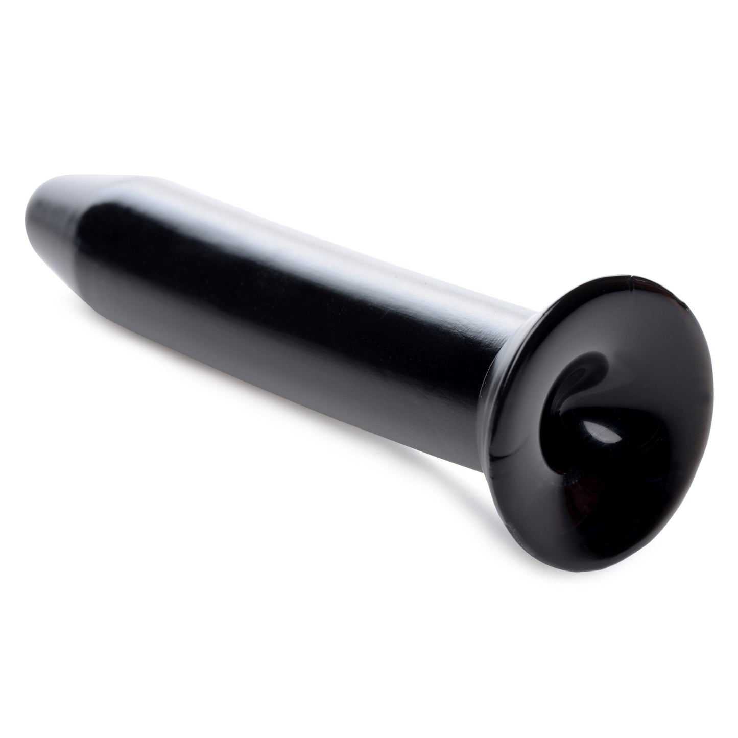 Smooth Tool Dildo - Black - UABDSM