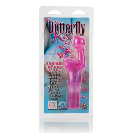 Pink Butterfly Kiss Vibrator - Packaged - UABDSM