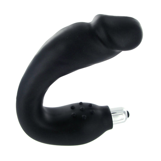 Realistic Vibrating Silicone P-Spot Massager - UABDSM