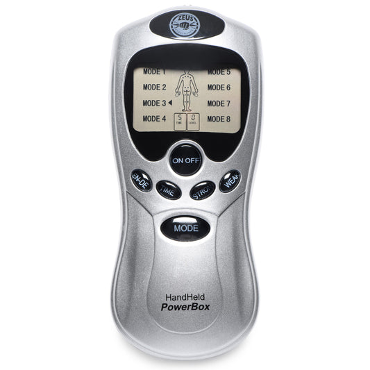 Zeus Handheld 8 Mode Power Box with Black Pads - UABDSM