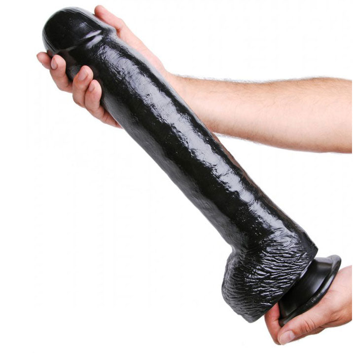 XR The Black Destroyer Huge Suction Cup Dildo - UABDSM
